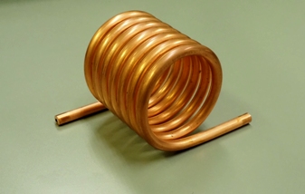 銅パイプ 空芯コイル
